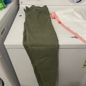 American eagle super stretch size 8 long womens pants